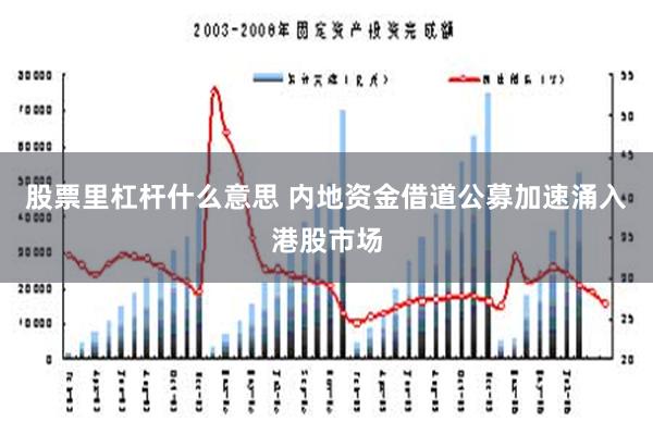 股票里杠杆什么意思 内地资金借道公募加速涌入港股市场