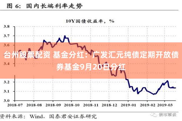 台州股票配资 基金分红：广发汇元纯债定期开放债券基金9月20日分红