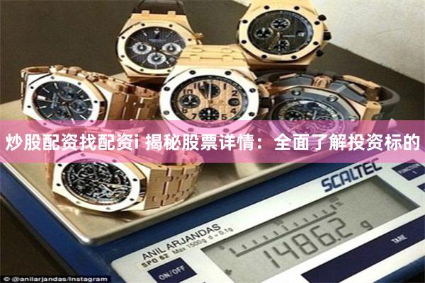 炒股配资找配资i 揭秘股票详情：全面了解投资标的