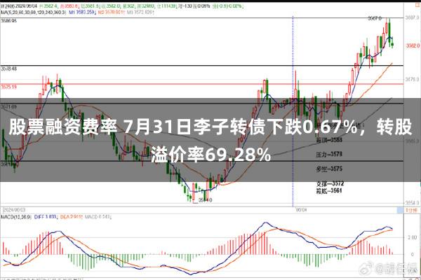 股票融资费率 7月31日李子转债下跌0.67%，转股溢价率69.28%